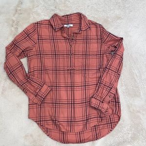 Madewell size small pink flannel